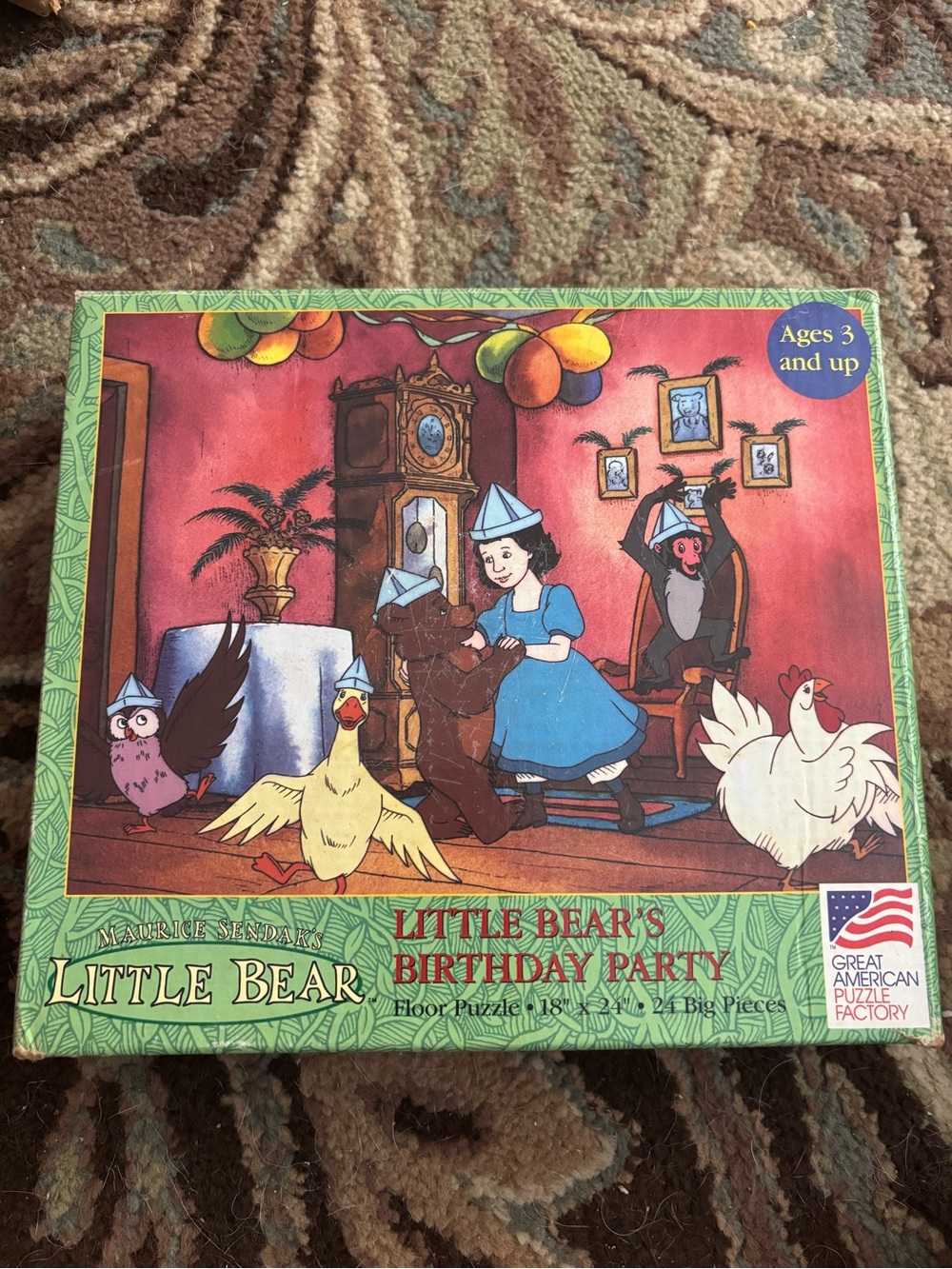 Maurice Sendak Little Bear Floor Puzzle